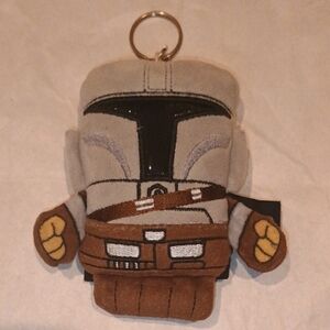 Mattel Star Wars The Mandalorian 4 Inch Stuffed Plush Toy Keychain